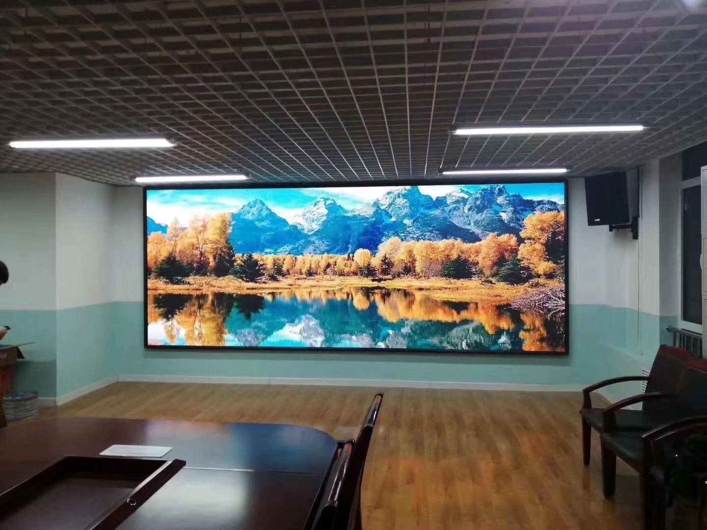 重庆众力生物股份公司室内LED显示屏